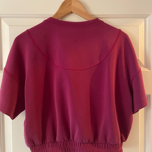 Magenta Luxstreme Cropped Tee - Picture 6 of 6